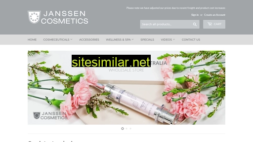 Janssencosmeticssalon similar sites