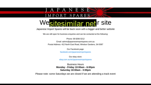 japaneseimportspares.com.au alternative sites
