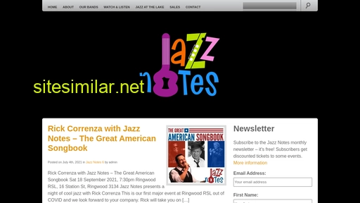 jazznotes.net.au alternative sites