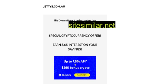 jettys.com.au alternative sites