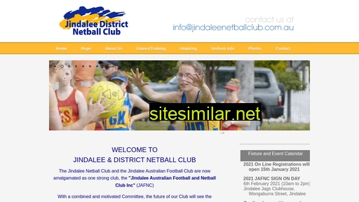 Jindaleenetballclub similar sites