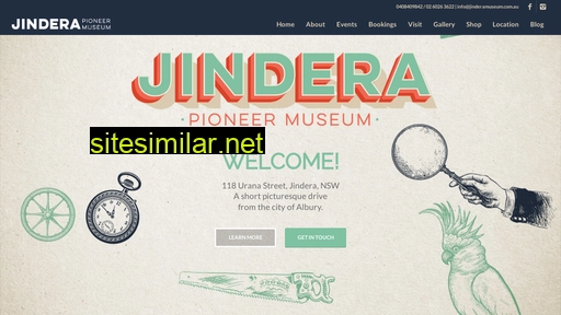 jinderamuseum.com.au alternative sites
