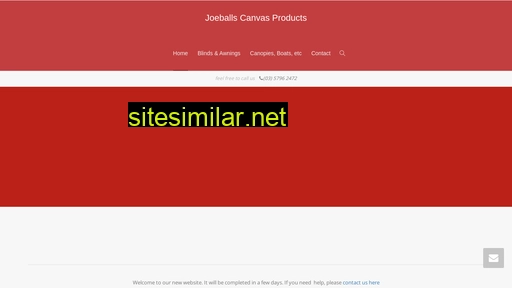 joeballscanvas.com.au alternative sites