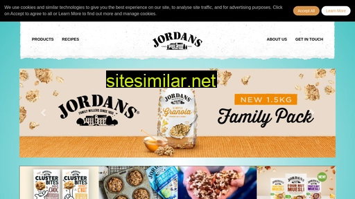 jordanscereals.com.au alternative sites