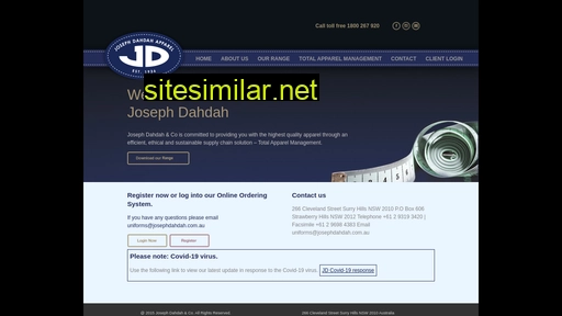 josephdahdah.com.au alternative sites