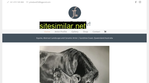 juliefieldart.com.au alternative sites