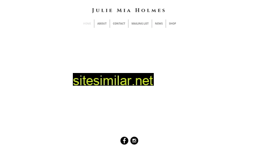 juliemiaholmes.com.au alternative sites