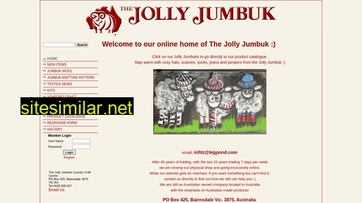 jumbukwool.com.au alternative sites