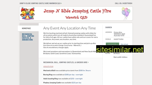 jumping-castle-hire-warwick.com.au alternative sites