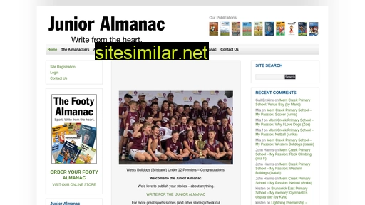 junioralmanac.com.au alternative sites