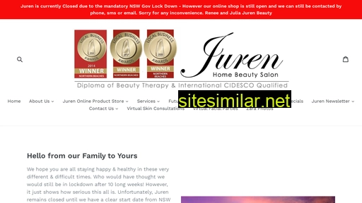 jurenbeauty.com.au alternative sites