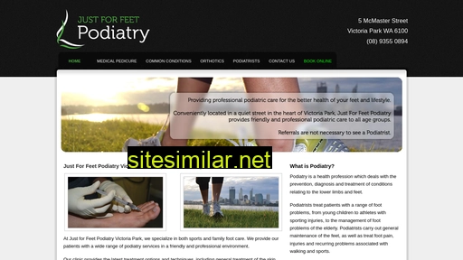 justforfeetpodiatry.com.au alternative sites