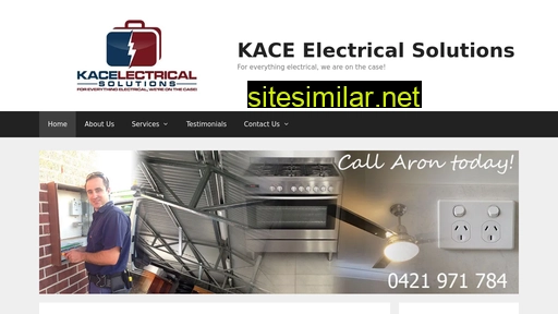 kaceelectricalsolutions.com.au alternative sites