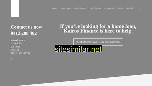 kairosfinance.com.au alternative sites