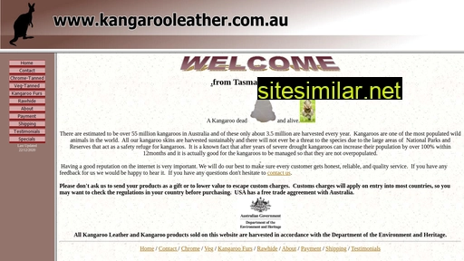 kangarooleather.com.au alternative sites