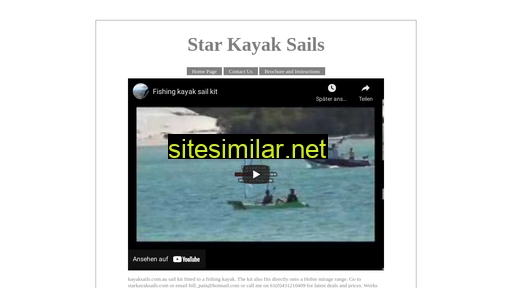 kayaksails.com.au alternative sites
