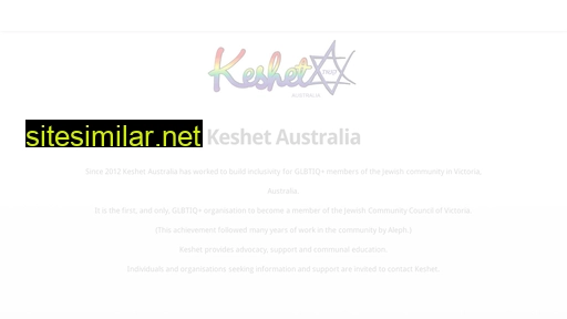 keshet.org.au alternative sites