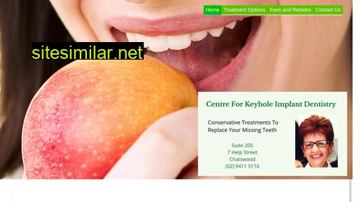 keyholeimplantdentistry.com.au alternative sites