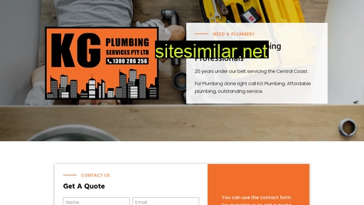 kgplumbing.com.au alternative sites