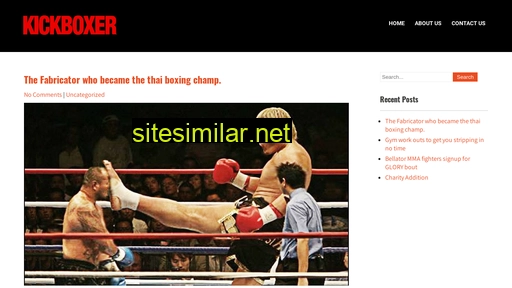 Kickboxermag similar sites