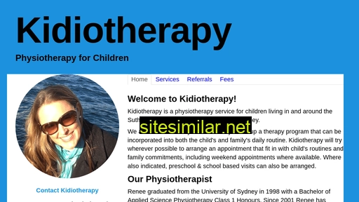 kidiotherapy.com.au alternative sites