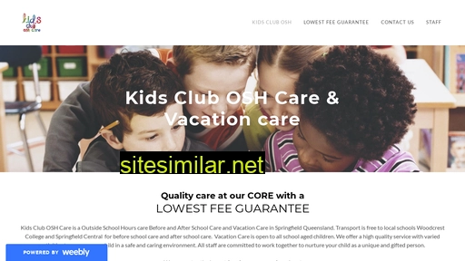 kidscluboshc.org.au alternative sites