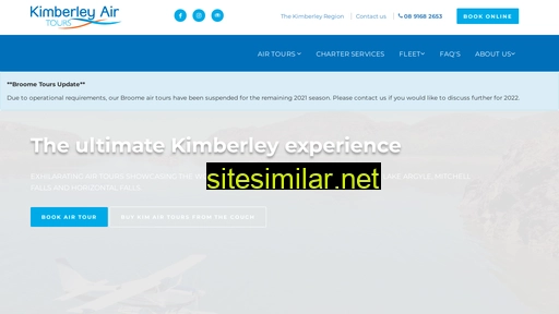 kimberleyairtours.com.au alternative sites
