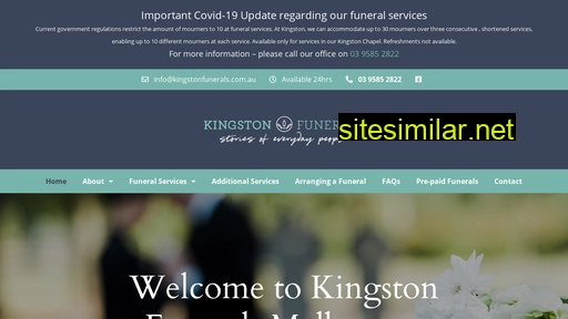 kingstonfunerals.com.au alternative sites