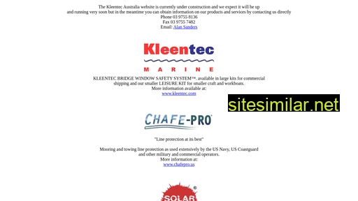 kleentec.com.au alternative sites