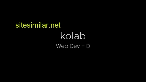 kolab.com.au alternative sites
