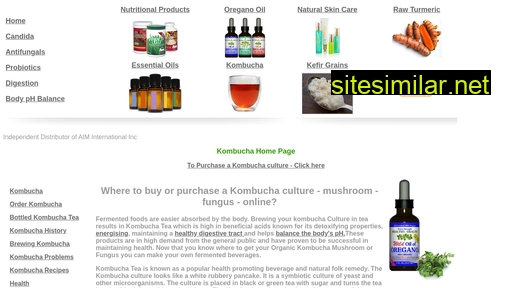 kombuchahealth.com.au alternative sites