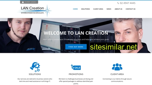 lancreation.com.au alternative sites