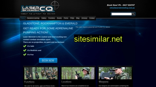 laserskirmishcq.com.au alternative sites