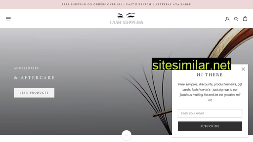 lashsupplies.com.au alternative sites