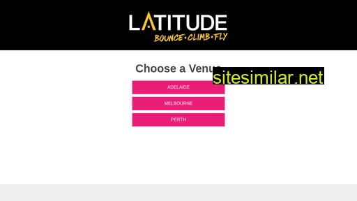 latitudebookings.com.au alternative sites