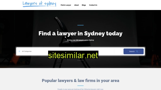 Lawyersofsydney similar sites