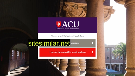leo.acu.edu.au alternative sites