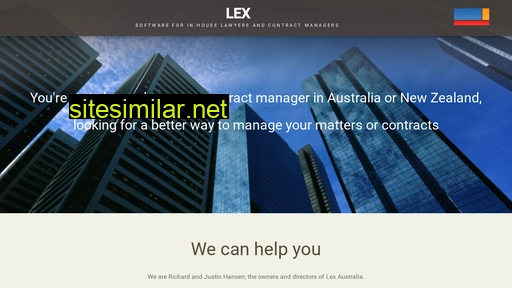 lex.com.au alternative sites