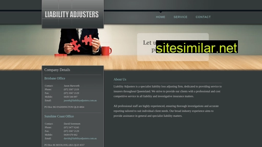 liabilityadjusters.com.au alternative sites