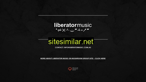 Liberatormusic similar sites