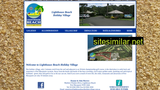 lighthousebeachholidayvillage.com.au alternative sites