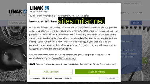 linak.com.au alternative sites
