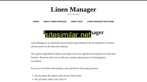 linenmanager.com.au alternative sites