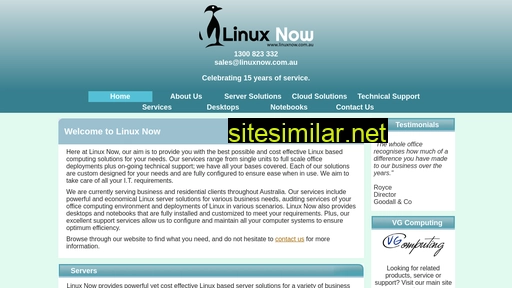 Linuxnow similar sites