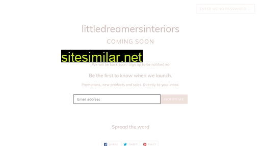 littledreamersinteriors.com.au alternative sites