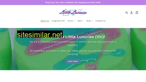 Littleluxuriesvic similar sites