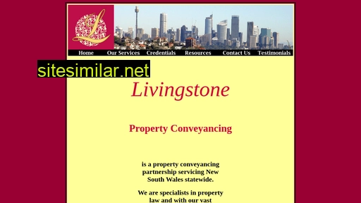livingstoneconveyancing.com.au alternative sites