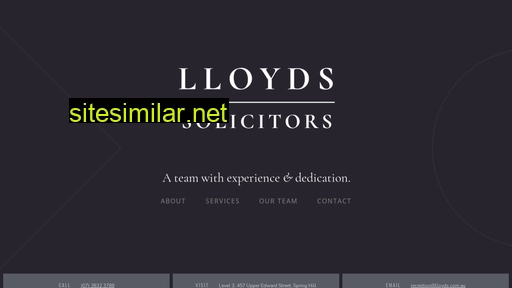 lloyds.com.au alternative sites