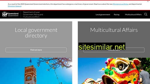 localgovernment.qld.gov.au alternative sites