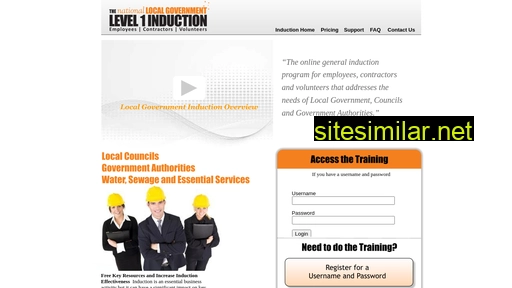 localgovernmentinduction.com.au alternative sites
